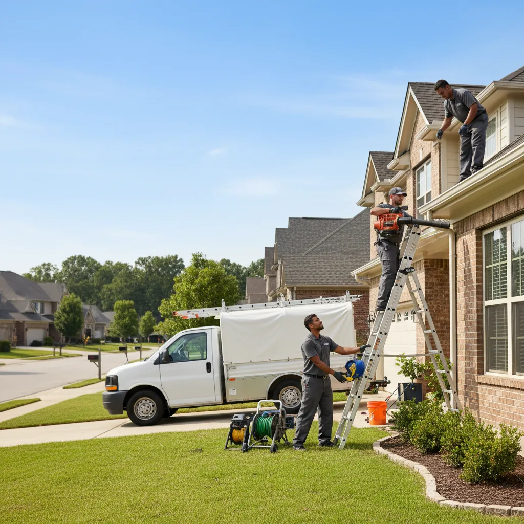 Home Gutter Service in Eucha, OK near me